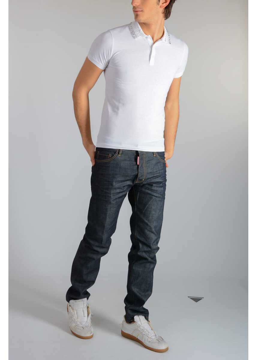 Tricouri DSQUARED2 White Man T-Shirt White Barbati (BM 19546799) 4