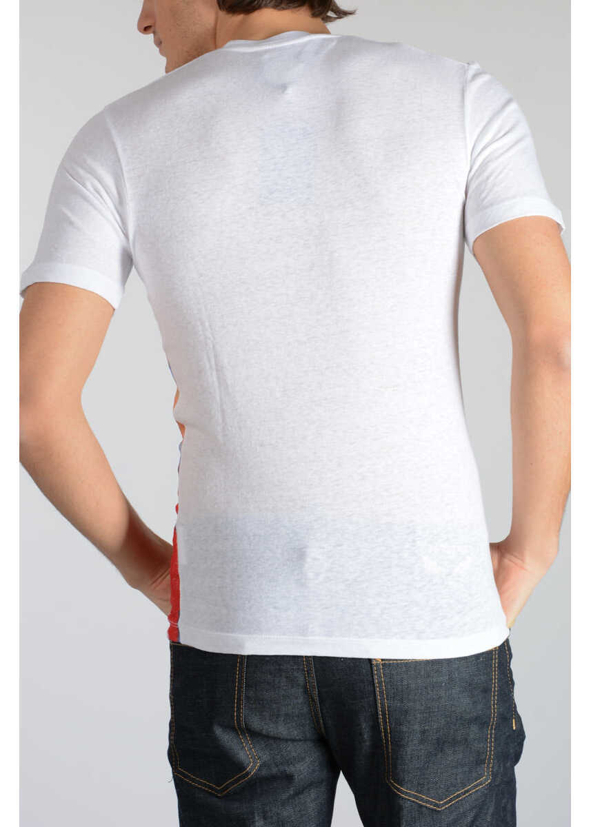 Tricouri DSQUARED2 Jersey Cotton T-Shirt White Barbati (BM 19546808) 2