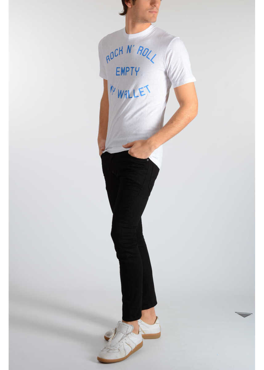 Tricouri DSQUARED2 Printed T-Shirt White Barbati (BM 19546811) 4