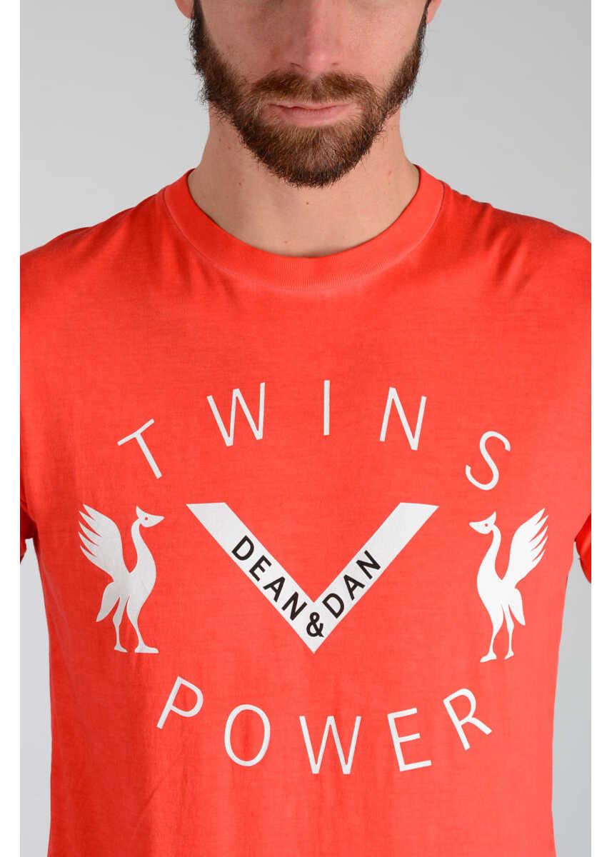 Tricouri DSQUARED2 Red Man T-Shirt Red Barbati (BM 19546817) 3