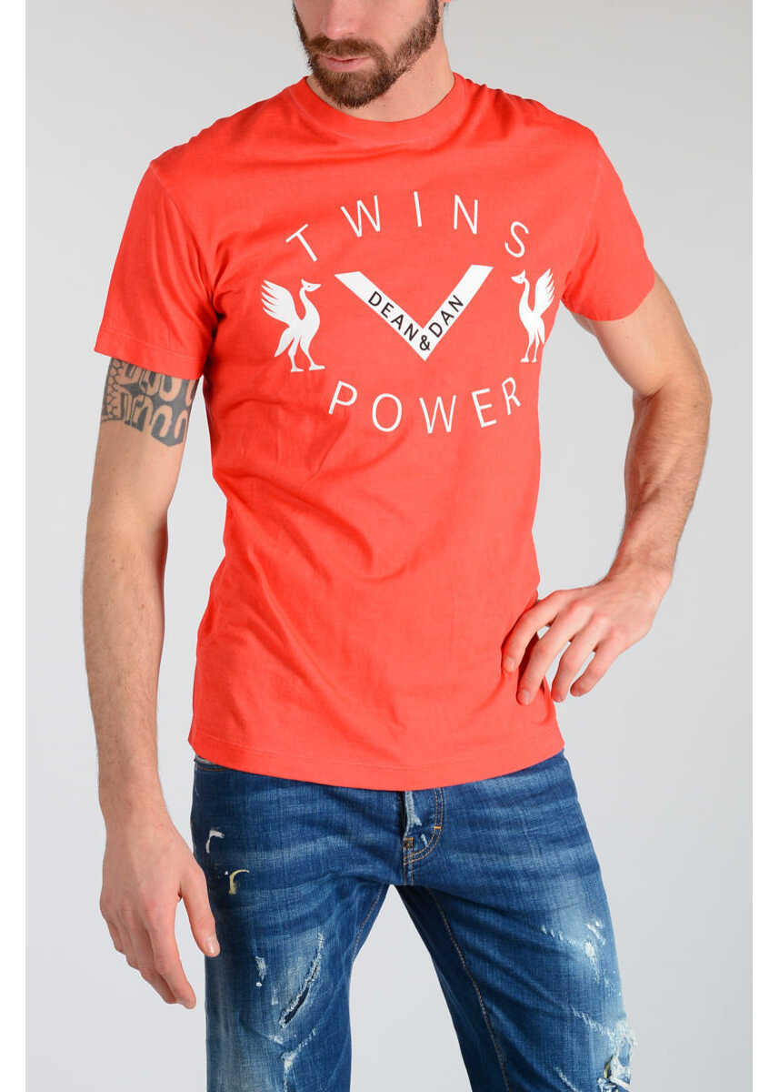 Tricouri DSQUARED2 Red Man T-Shirt Red Barbati (BM 19546817) 1