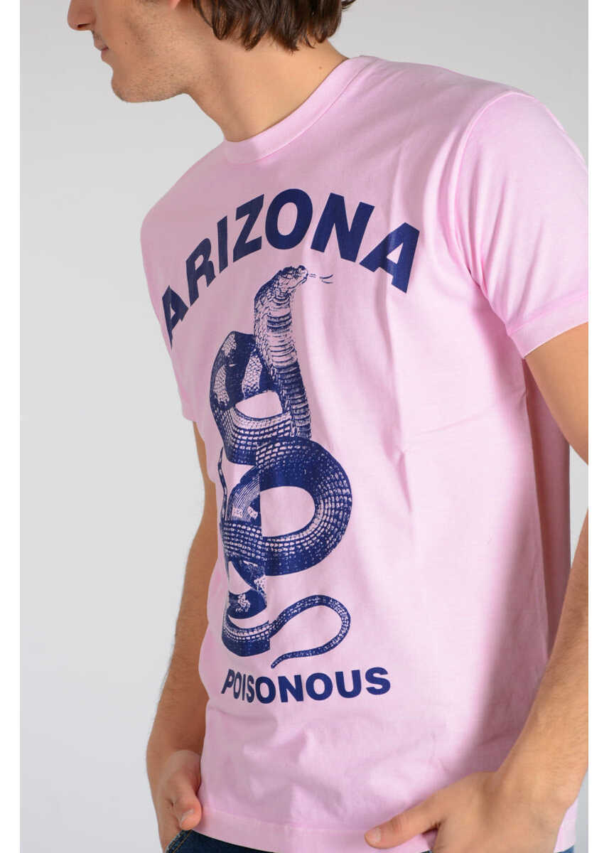 Tricouri DSQUARED2 Pink Man T-Shirt Pink Barbati (BM 19546838) 3