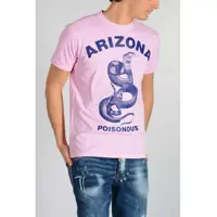 Tricouri DSQUARED2 Pink Man T-Shirt