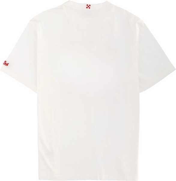 Tricouri Mc2 Saint Barth T-Shirt With Print WHITE Barbati (BM 19546970) 2