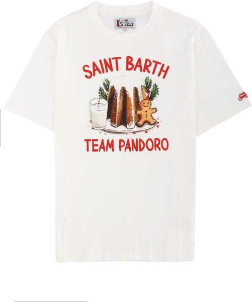 Tricouri Mc2 Saint Barth T-Shirt With Print WHITE Barbati (BM 19546970) 1