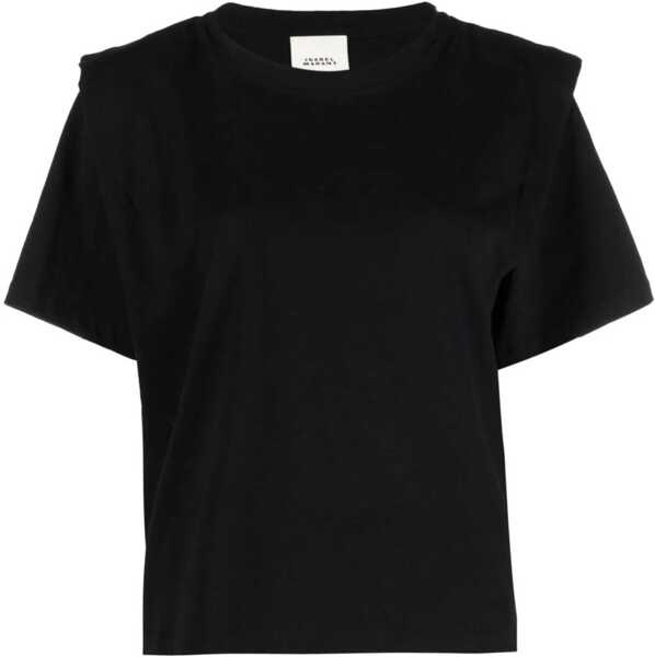 Tricouri Isabel Marant T-Shirt Zelitos BLACK Femei (BM 19546976) 1