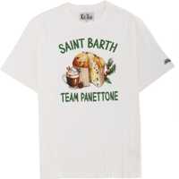 Tricouri Mc2 Saint Barth pentru Barbati - Tricouri Mc2 Saint Barth T-Shirt With Print WHITE Barbati (BM 19547030) - B-mall.ro