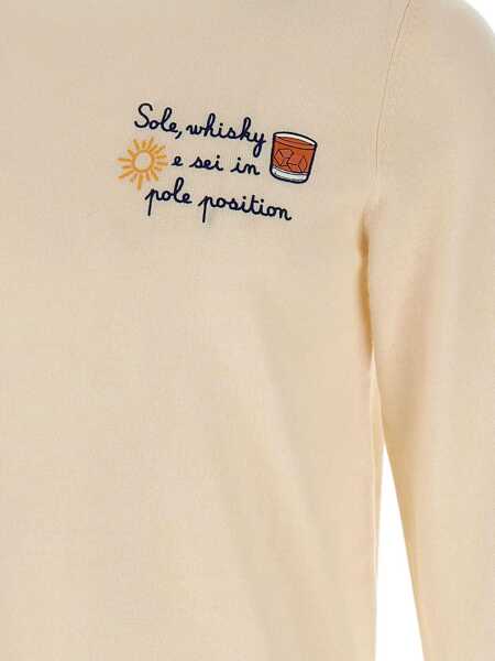 Pulovere Mc2 Saint Barth Sweater With Embroidery GREY Barbati (BM 19547039) 5