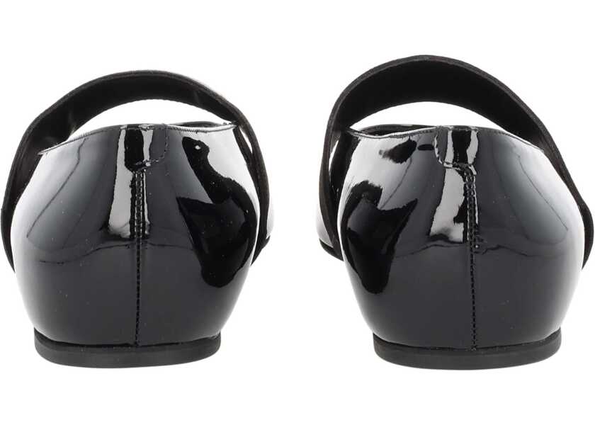 Balerini Givenchy Sliced Square Dancer BLACK Femei (BM 19547048) 4