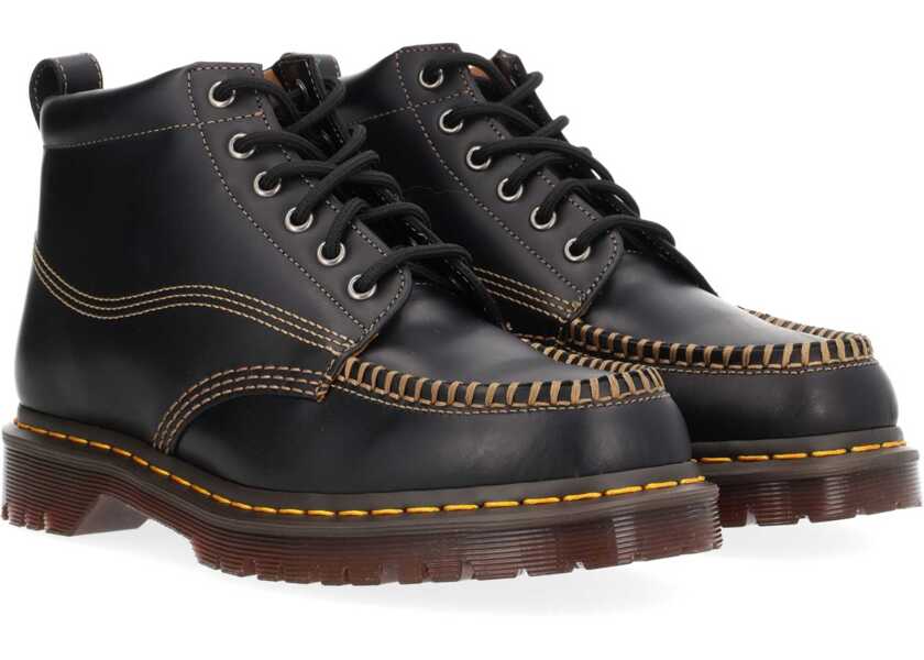 Ghete Dr. Martens Boot Lowell Chukka BLACK Barbati (BM 19547060) 2
