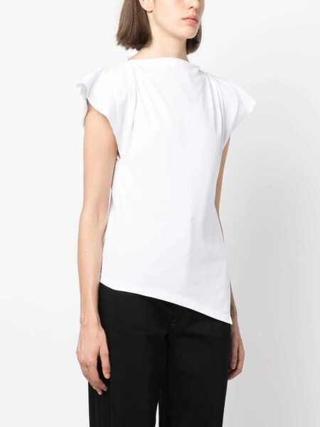 Tricouri Isabel Marant T-Shirt Sebani WHITE Femei (BM 19547069) 3