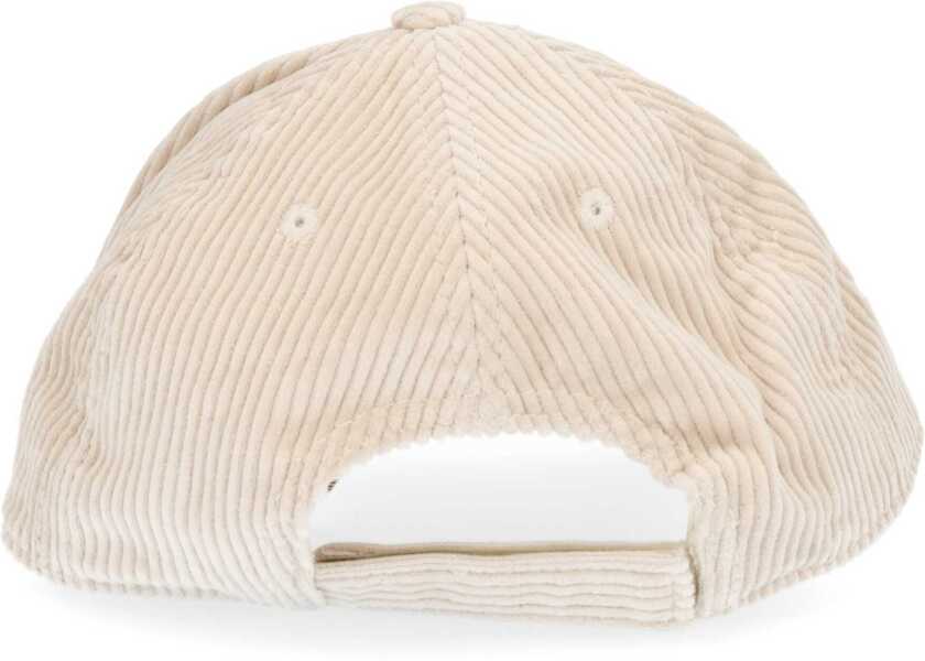 Sepci Mc2 Saint Barth Baseball Cap Corduroy BEIGE Barbati (BM 19547072) 2