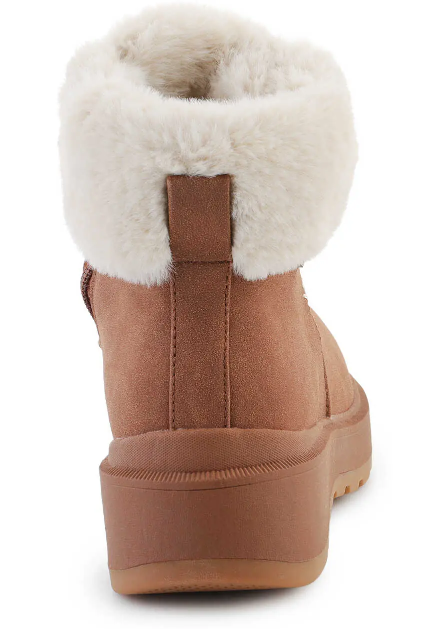 Cizme de iarna SKECHERS Park City Chestnut Brown Femei (BM 19547318) 5