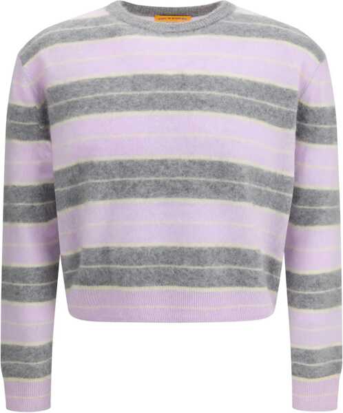 Pulovere casual GUEST IN RESIDENCE Grizzly Stripe Crew Jumper DUSK COMBO Femei (BM 19547342) 1