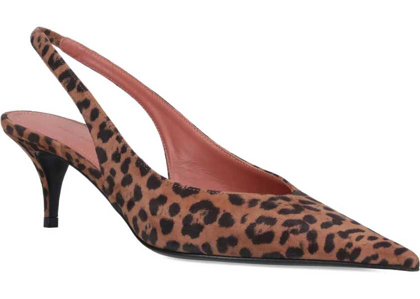 Pantofi cu toc AMINA MUADDI Anok Sling 105 Pump in Leopard Print LEOPARD Femei (BM 19547348) 2