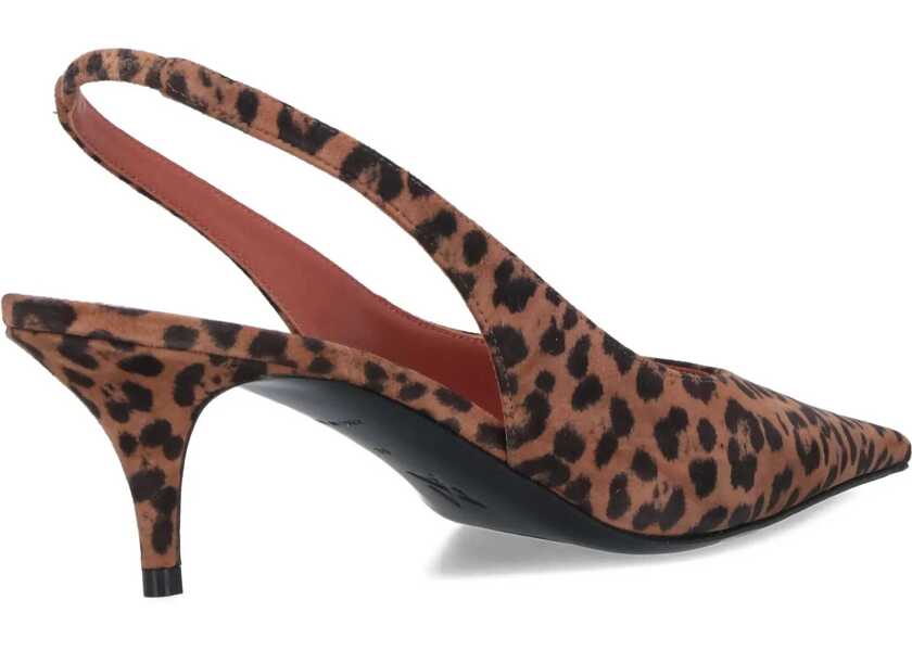 Pantofi cu toc AMINA MUADDI Anok Sling 105 Pump in Leopard Print LEOPARD Femei (BM 19547348) 3
