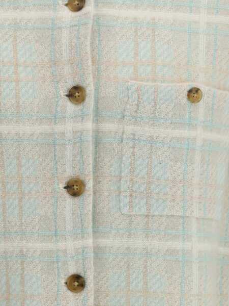 Camasi casual GUEST IN RESIDENCE Dylan Plaid Shirt SEAGLASS COMBO Femei (BM 19547354) 3