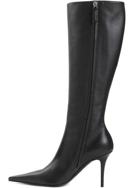 Bocanci casual AMINA MUADDI Barbara 90 Boot BLACK Femei (BM 19547360) 4