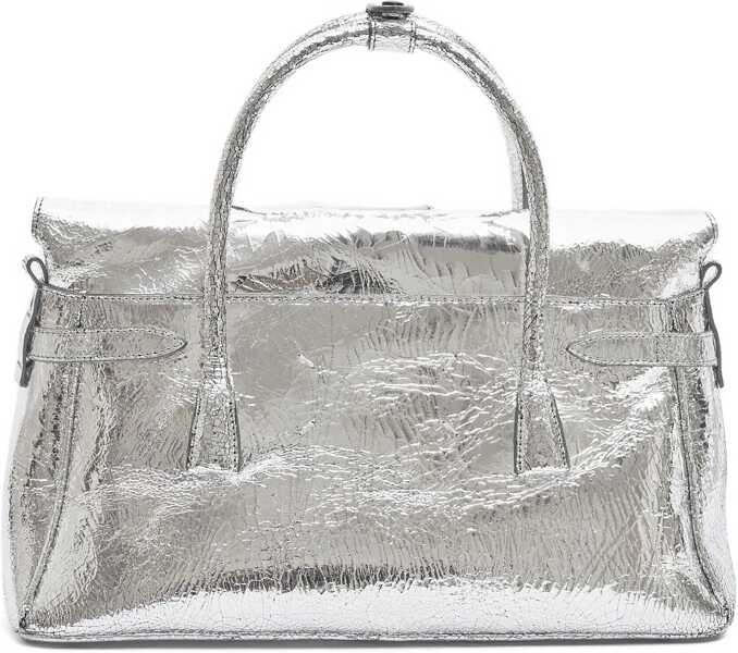 Genti de mana Maison Margiela 5AC East West Medium tote Bag SILVER/BLACK Femei (BM 19547375) 2