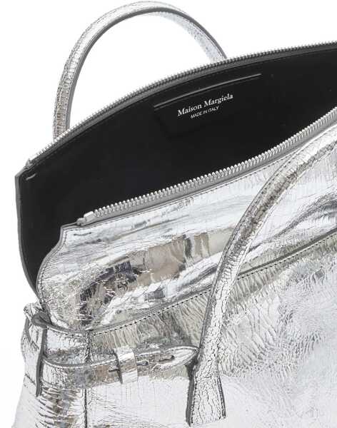 Genti de mana Maison Margiela 5AC East West Medium tote Bag SILVER/BLACK Femei (BM 19547375) 4