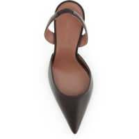 Pantofi cu toc AMINA MUADDI Dama - Pantofi cu toc AMINA MUADDI Holli 95mm pointed slingback Pumps COFFEE Femei (BM 19547408) - B-mall.ro
