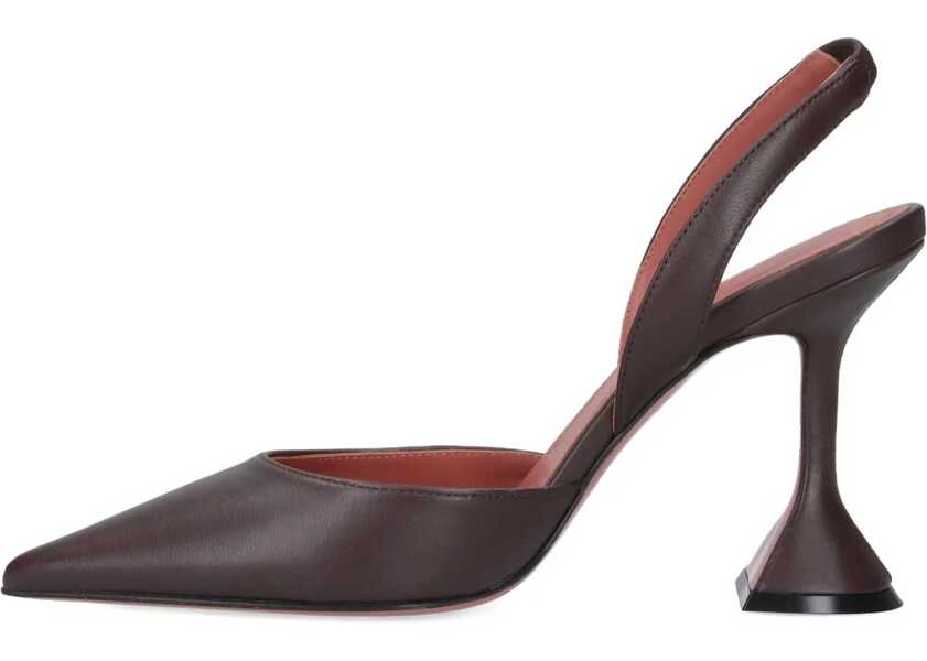 Pantofi cu toc AMINA MUADDI Holli 95mm pointed slingback Pumps COFFEE Femei (BM 19547408) 5