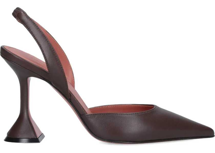 Pantofi cu toc AMINA MUADDI Holli 95mm pointed slingback Pumps COFFEE Femei (BM 19547408) 1