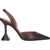 AMINA MUADDI Holli 95mm pointed slingback Pumps COFFEE
