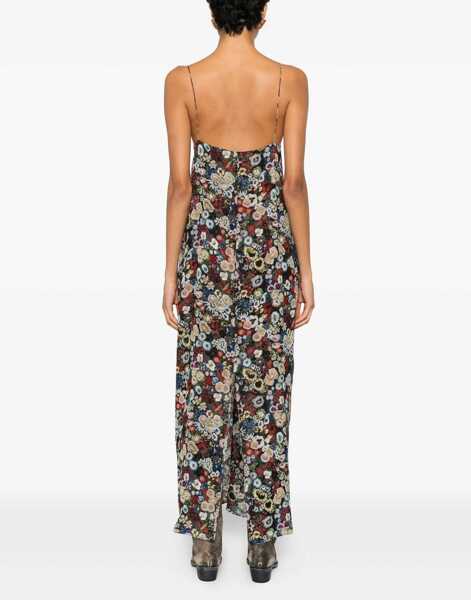 Rochii Khaite Taja maxi Dress BLACK MULTI Femei (BM 19547441) 4