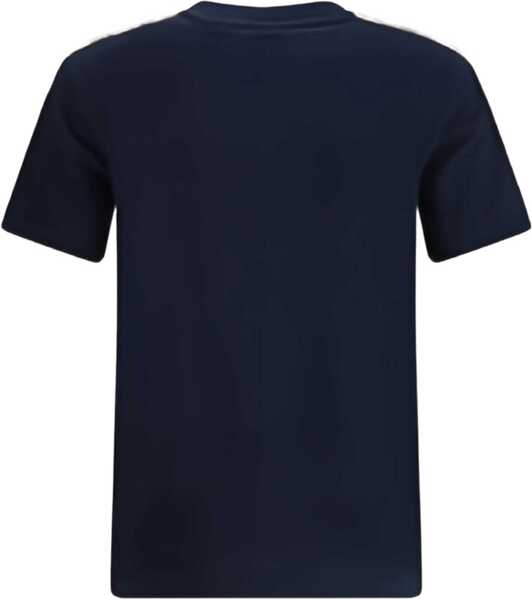 Tricouri Burberry Short-sleeved T-shirt with a single Burberry Check stripe on both shoulders NAVY Barbati (BM 19547444) 2