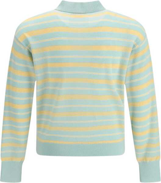 Tricouri Polo GUEST IN RESIDENCE Collegiate Stripe Polo SEAGLASS COMBO Femei (BM 19547447) 2