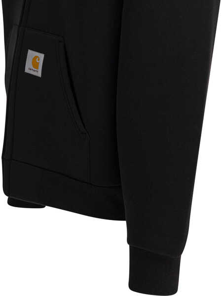 Paltoane Carhartt Car-Lux hoodie Black Barbati (BM 19548120) 4