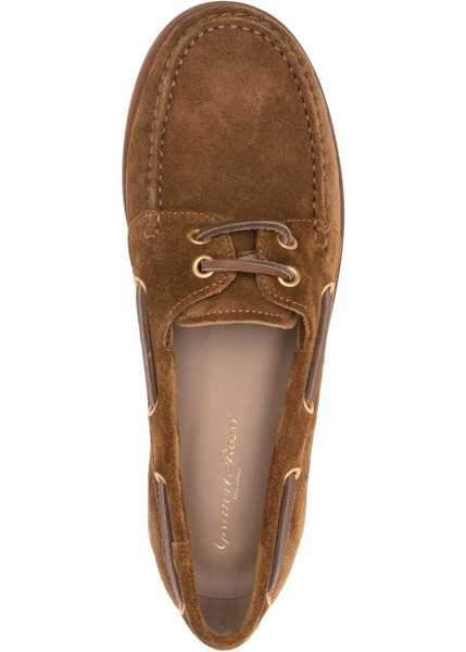 Mocasini Gianvito Rossi Vande suede Loafers TEXASCUOIO Femei (BM 19549496) 4