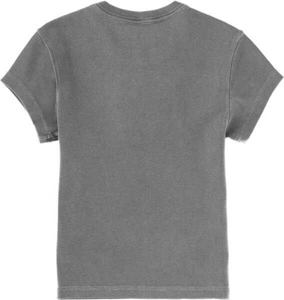 Tricouri Alexander Wang T-Shirt With Logo GREY Femei (BM 19549781) 2