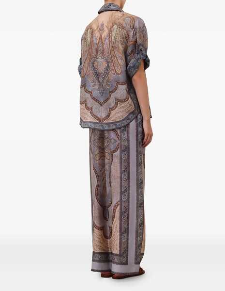 Pantaloni casual ZIMMERMANN Pants Wonderlust MULTICOLOUR Femei (BM 19549799) 4