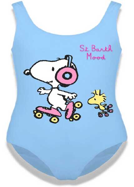 Costume de baie 2 piese Mc2 Saint Barth Snoopy Costume BABY BLUE Fete (BM 19549835) 1