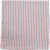 CORNELIANI Cc Collection Striped Silk Blend Pocket Square Red