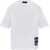 DSQUARED2 Cotton Loose Fit T-Shirt With Logoed Patch White