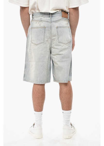 Pantaloni scurti 1989 STUDIO Light Washed Denim Shorts Light Blue Barbati (BM 19549997) 2