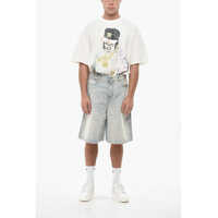 Pantaloni scurti pentru Barbati - Pantaloni scurti 1989 STUDIO Light Washed Denim Shorts Light Blue Barbati (BM 19549997) - B-mall.ro