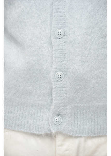 Cardigane 1989 STUDIO V Neck Mohair Blend Cardigan Light Blue Barbati (BM 19550171) 3