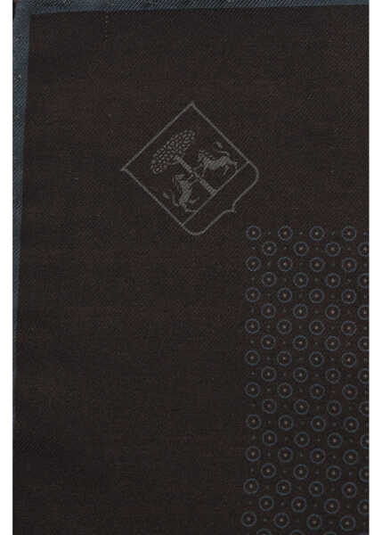 Esarfe CORNELIANI Patterned Silk Pocket Square Brown Barbati (BM 19550186) 2