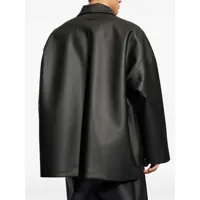 Geci FEAR OF GOD pentru Barbati - Jachete FEAR OF GOD Solid Color Windbreaker Jacket With Tone-On-Tone Logo Black Barbati (BM 19550234) - B-mall.ro