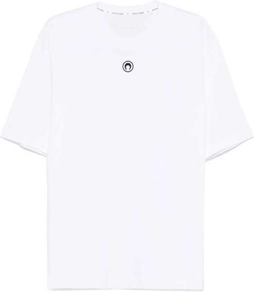 Tricouri MARINE SERRE T-Shirt With Logo WHITE Barbati (BM 19550435) 1