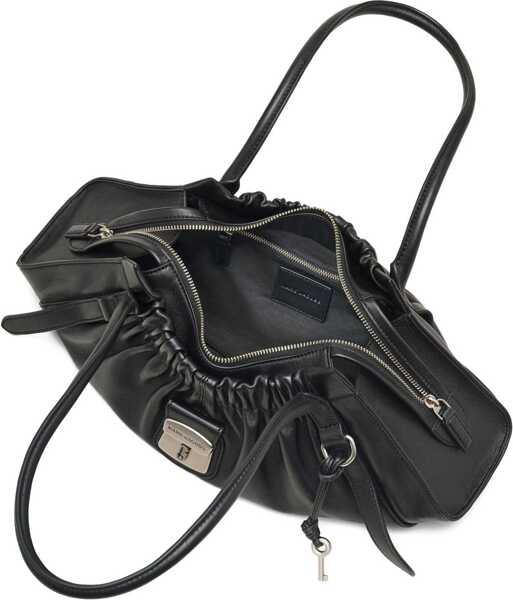 Genti de mana Marc Jacobs The Cristina Satchel Medium Bag BLACK Femei (BM 19550456) 3