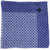 CORNELIANI Patterned Linen Pocket Square Blue