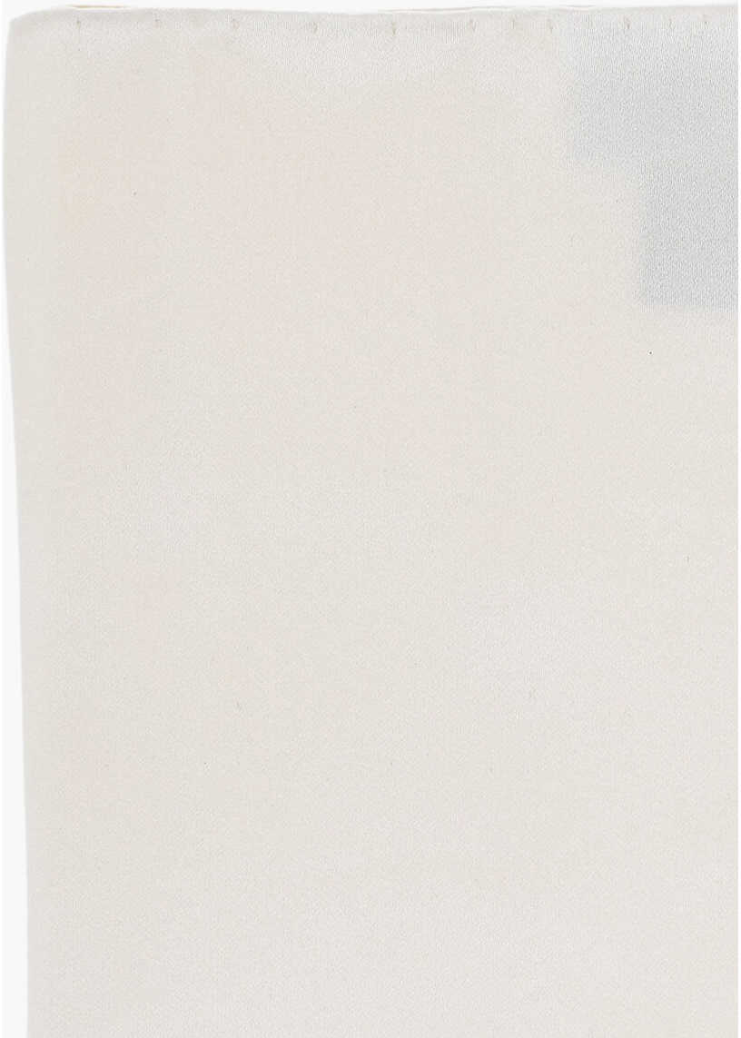 Esarfe CORNELIANI Cc Collection Solid Color Silk Pocket Square White Barbati (BM 19550837) 2