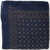 CORNELIANI Patterned Wool Pocket Square Blue