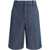Jil Sander Cotton Bermuda INDIGO