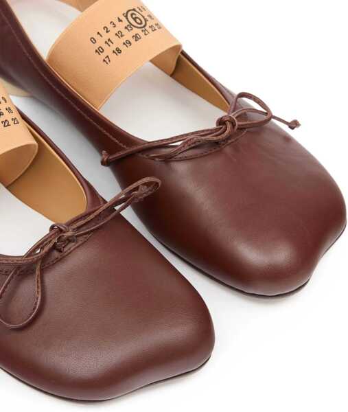 Balerini MM6 Maison Margiela Anatomic Ballerinas FUDGESICKLE Femei (BM 19551128) 5